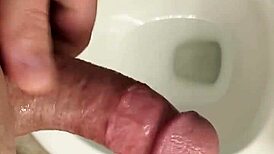 My Big Shiny Saliva-Covered Cock in Solo Action