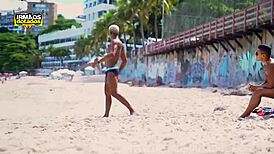 met this brazilian teen at beach and slammed hard, oops