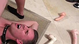 In the dorm, real teen 18+ twinks do assfucking for initiation