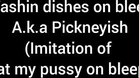 washin dishes while eatin pussy parody