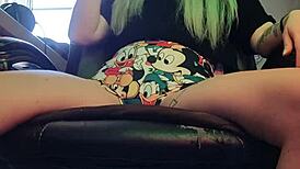 Stepsister Lights A Cigarette! Sexy Smoking Fetish