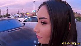 Big Booty Teen 18+ Gets Intense Facial After Hardcore Blowjob