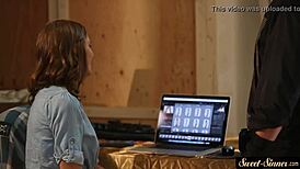 petite teen drilled hard after photoshoot