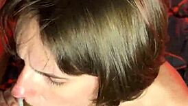 Sex in stockings, sucking dick and fingering 😈