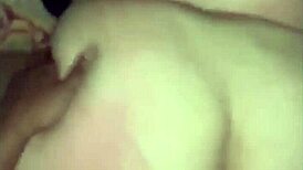 I slut out my white girl with a big black cock creampie in doggystyle