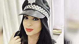 Man, Halloween with this naughty cop chick craving to suck and play tricks... 🔥👮‍♀️