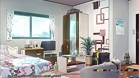 I get the kinky kitsune to deepthroat in episode four