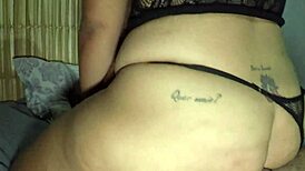 i told him to pull out and finish inside her ass, my husband said to our visitor