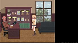 Slut life - pawg gets pussy fucked in hentai sex game part 2.