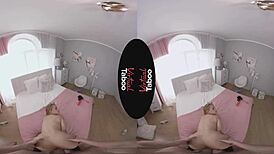 Virtual taboo handjob for her social media 😏