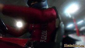 big booty teen deepthroats and rides hard