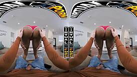 Horny Black Stepmom Lia Lovely Teaches Lesson with Big Ass