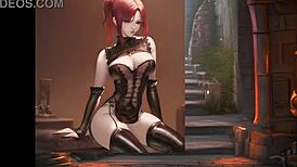 Cherrys Joi Hentai Game Session01 With Redhead Big Tits Instruction