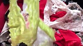 Wife's Sexy Panties Explored While She's Away!