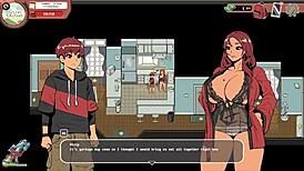 in the spooky milk life game, the indian yoga teacher gets bukkaked in episode 24