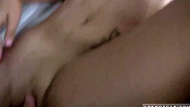 Petite Redhead Teen Blows Annoying Old Stepbrother Hardcore