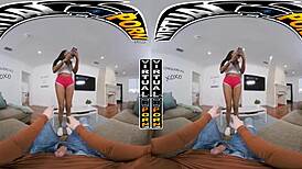 Horny Black Stepmom Lia Lovely Teaches Lesson with Big Ass