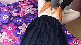 young student sucks me off until i cum in her innocent mouth 😏 real amateur