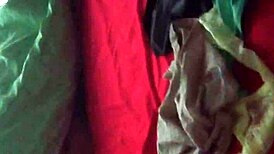 i masturbate with my stepdaughter's used panties while spying on her