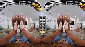 Horny Black Stepmom Lia Lovely Teaches Lesson with Big Ass