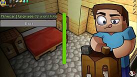 creeper girl and piglette gived me deepthroat blowjob in hornycraft