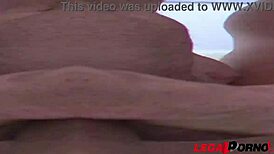 Blonde teen slut amanda paris takes airtight double penetration