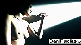 dani daniels shows off her amazing tits and wet pussy