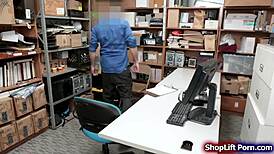 Asian Shoplifter Caught And Fucked