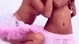 Little Lorie in ballet gets wild with PUSSY LICKING action