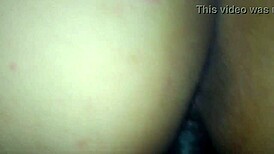 I'm riding the big black cock so hard, it's huge!