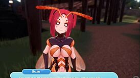 Monster girl island hentai ep 9 sex doll dance.