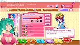 i play crush crush uncensored as a cute anime vtuber