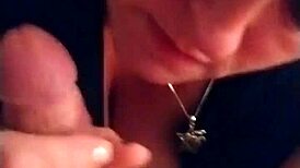 My step aunt says, 'Suck my cock'