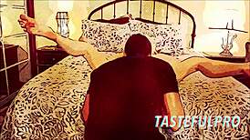 Horny Redhead Kandi Quinn Bent Over in Doggystyle Comic Book Fuck!