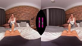 Busty Chick Pleasing Cock!