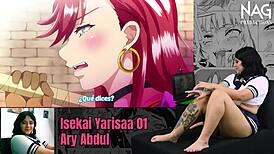 Goth Girl Reacts To Hentai Webcam