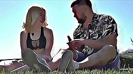 Cartoon Doc Makes Busty Blonde Squirt