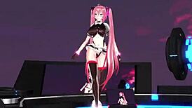 3D Animated Hentai Blowjob With Big Boobs And Hardcore Oral Action In Anime Style