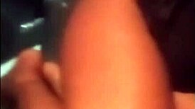 that black guy stretched my pussy with his huge cock and forced me to suck it while my cuckold husband watched