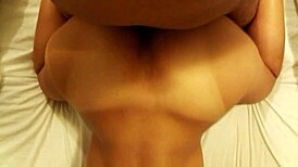 My little pussy gets creampied in doggy by my husband