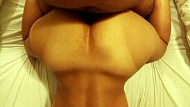 My little pussy gets creampied in doggy by my husband