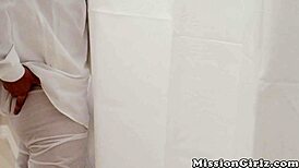 Mormon Babe Rides Older Stud!