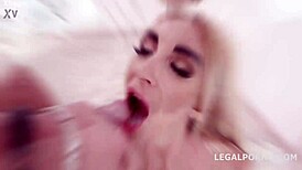 Dap Destination: Anita Blanche Takes 4on1 Balls Deep Anal with Gapes and Swallows Gio1273.