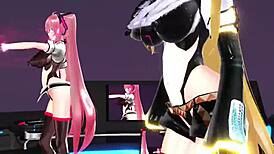 3D Animated Hentai Blowjob With Big Boobs And Hardcore Oral Action In Anime Style