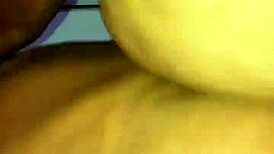 BBW Puta Takes Hard Cock Beating While Cuck Watches