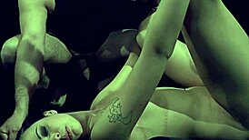 beautiful slut in master's dungeon, part 3, getting plowed by big dick