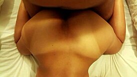 My little pussy gets creampied in doggy by my husband