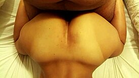 My little pussy gets creampied in doggy by my husband