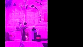 Hot Teen Bent Over for Gay Shower Blowjob and Rimjob