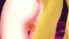 3D Animated Hentai Blowjob With Big Boobs And Hardcore Oral Action In Anime Style